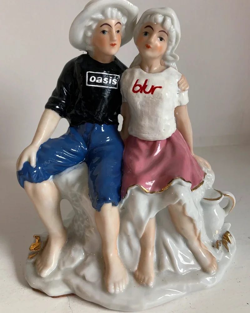 Haus Of Lucy 'Opposites Attract' Porcelain Statue Available
