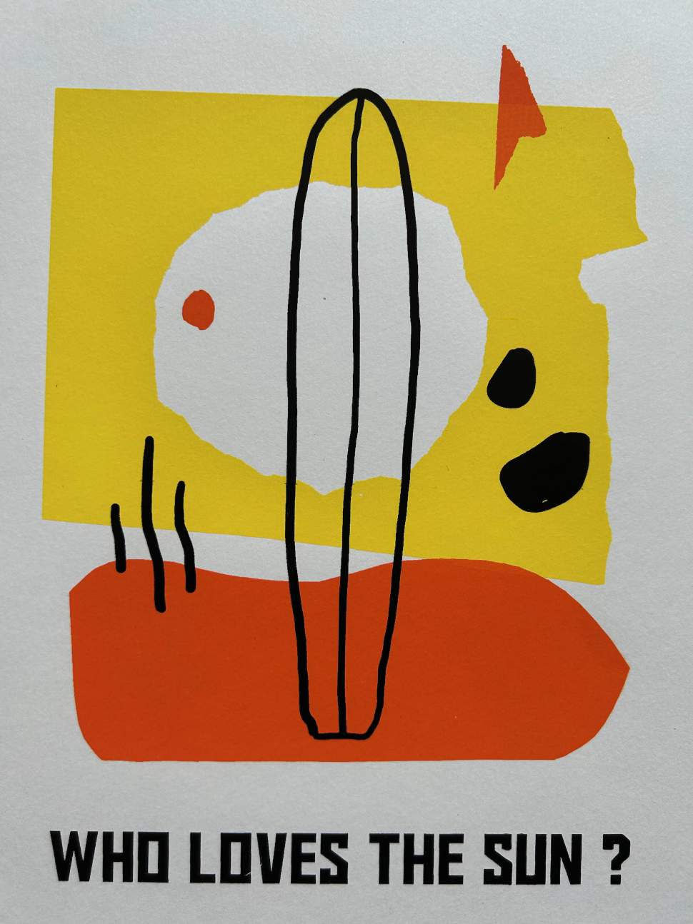 Zeno Et Caboto 'Who Loves The Sun?' Print Available