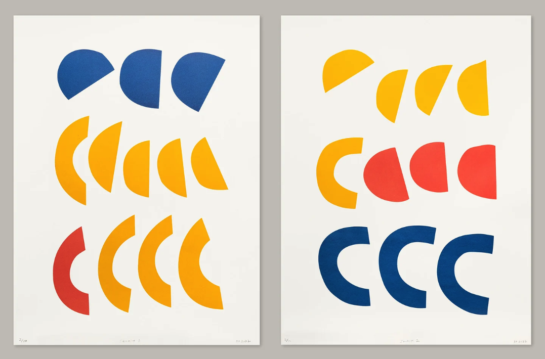 Rebecca Pollock 'Butternut Squash' Diptych Available