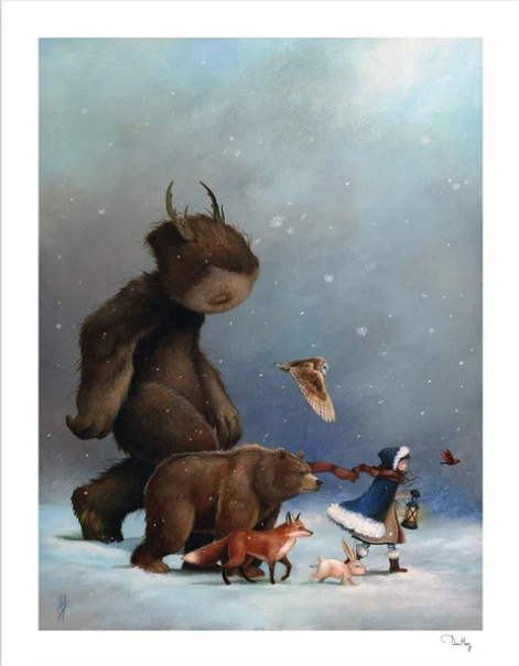 Dan May 'Winters Company' Print Available