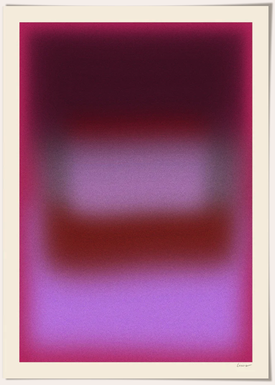 Marin Vaan Zaal 'Purple Rain' Print Available