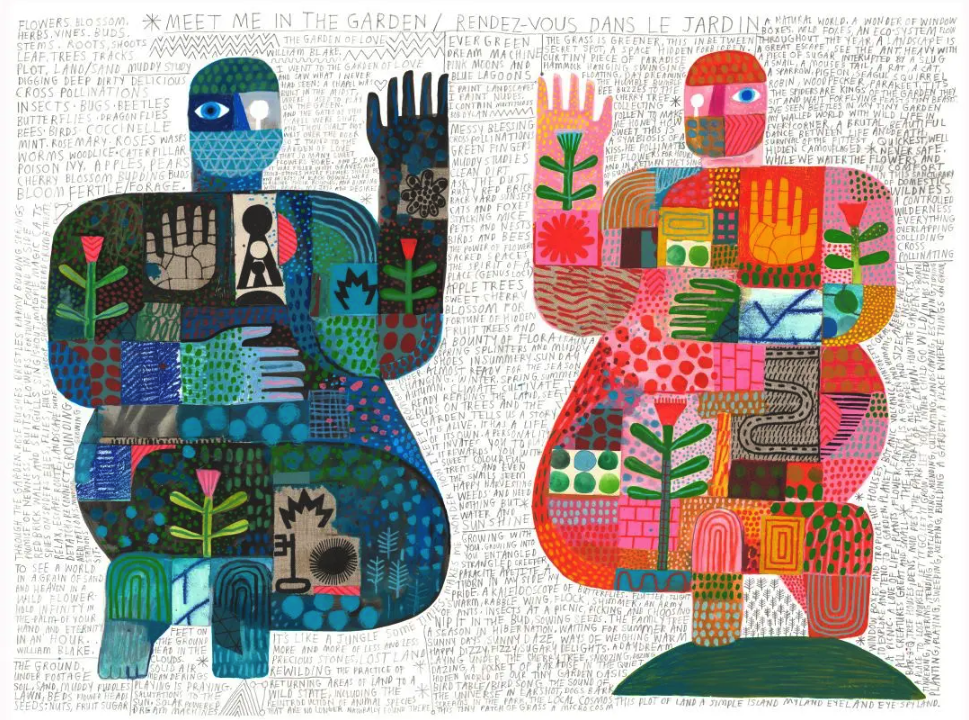 David Shillinglaw 'Meet Me In The Garden' Print Available