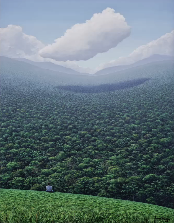 Tomas Sanchez 'Pensamiento-Nube' Print Available