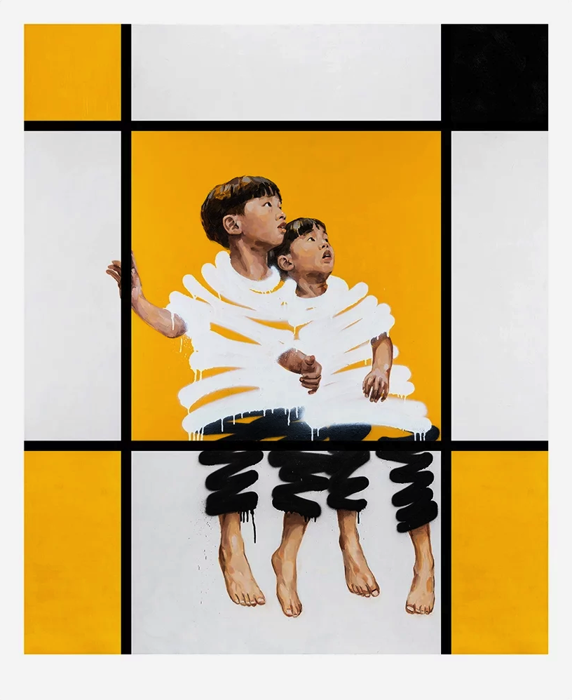 Ernest Zacharevic 'Composition #1' Print Available