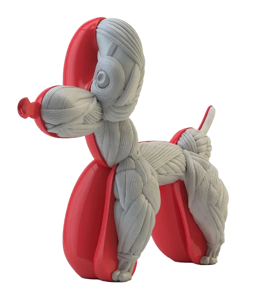 Whatshisname 'Anatomical Balloon Dog' Sculpture Available