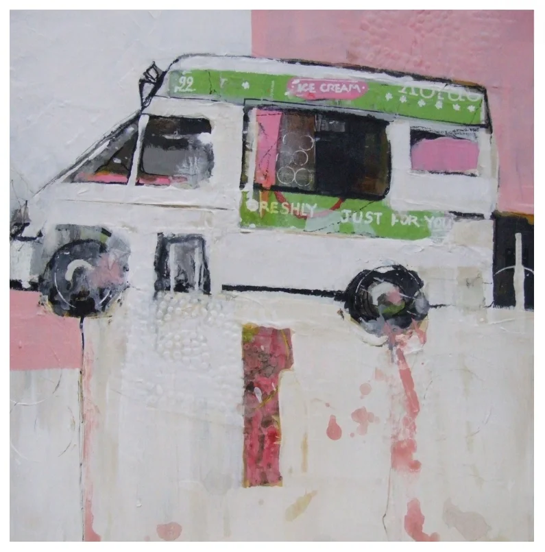 Pete Monaghan 'Made' (Ice Cream Van) Print Available
