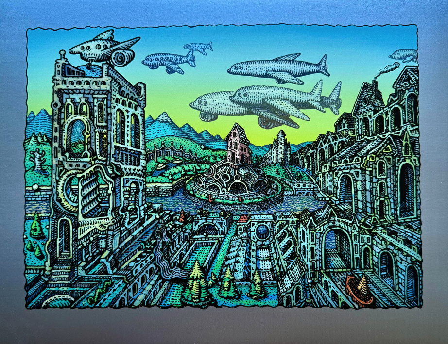 David Welker 'The Aqueduct' Print Release Details