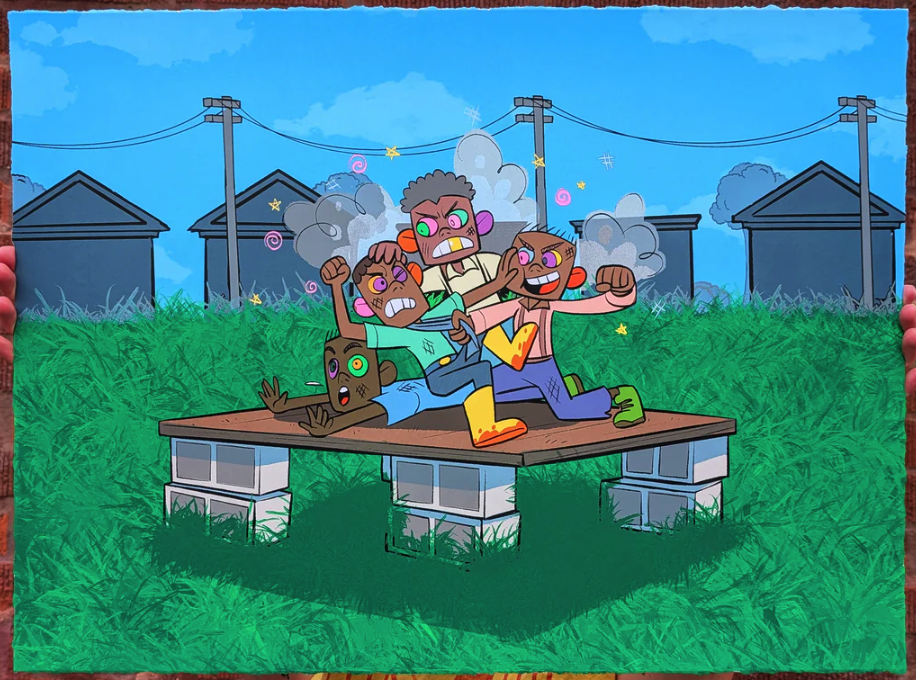 Mr. Tomonoshi 'Cousins' Print Available