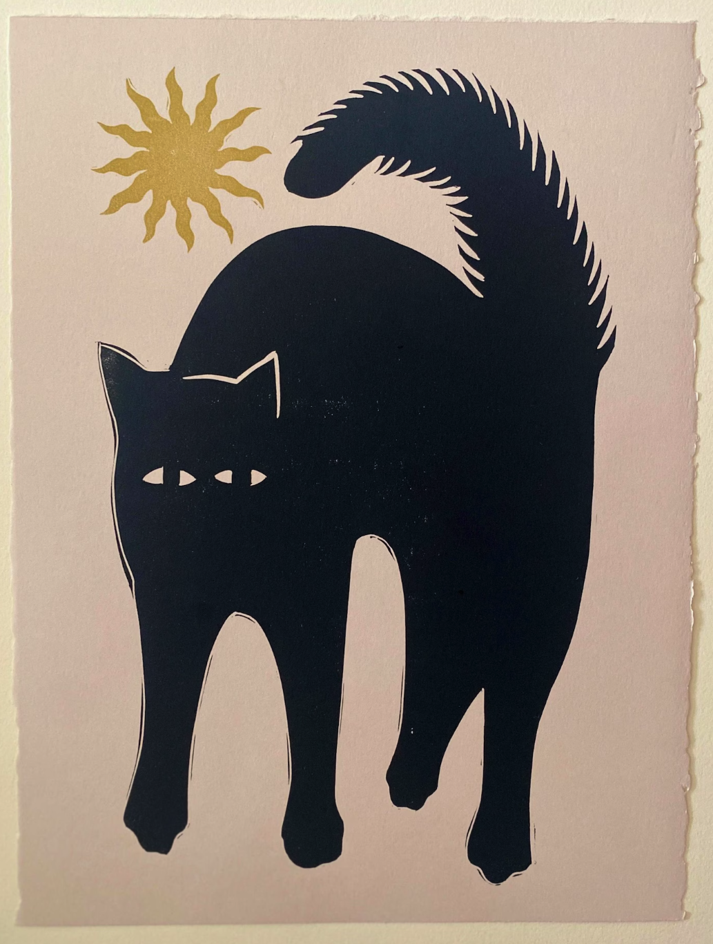 Alexis Lesnick 'Scaredy Cat' Print Available