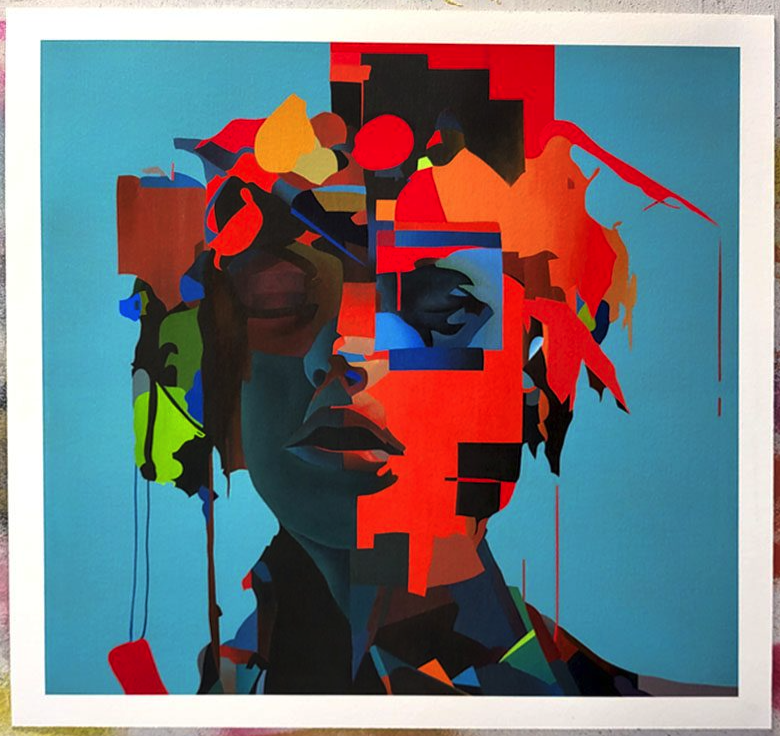 Paul Kneen 'Brain Fog' Print Available