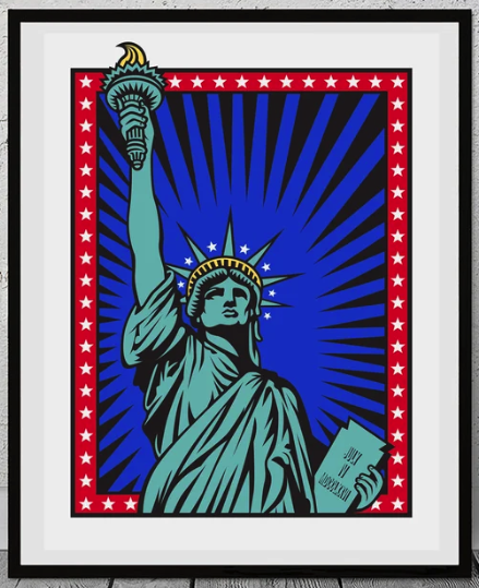 Burton Morris 'Liberty' Print Available