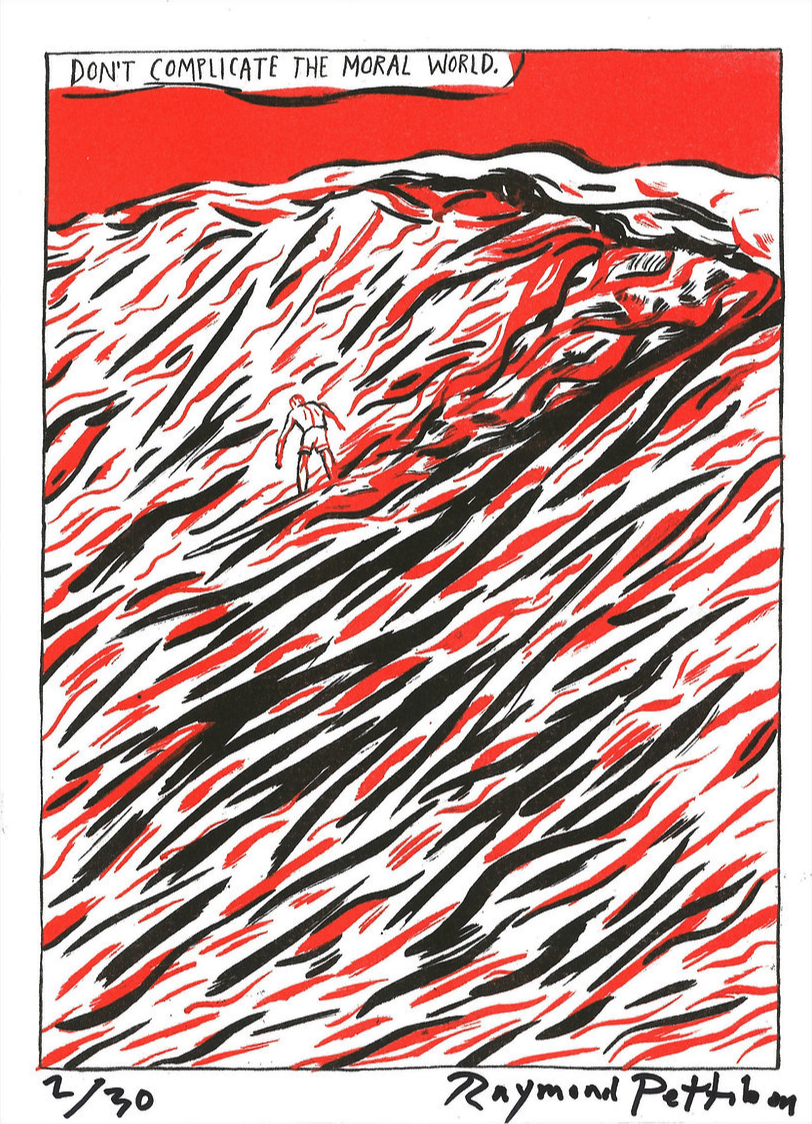 Raymond Pettibon 'No Title' (American Psyche) Print Available