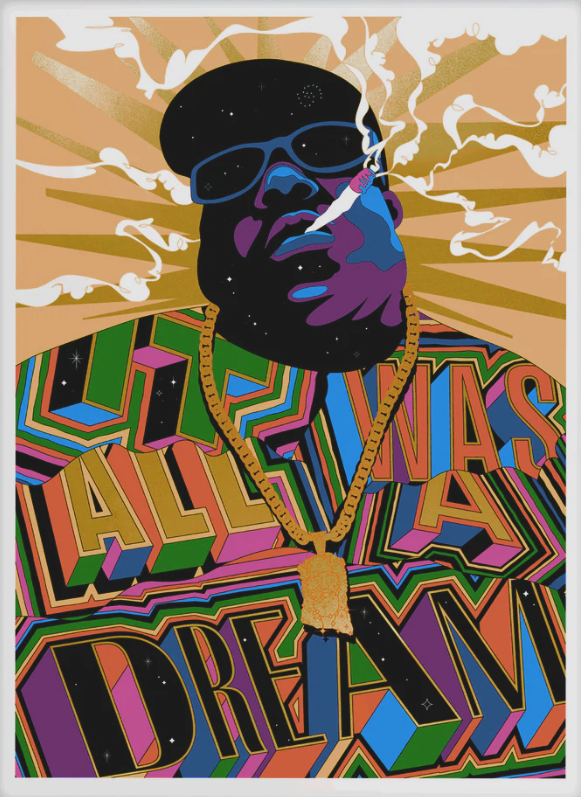 Holy Moly UK 'It Was All A Dream' Print Available