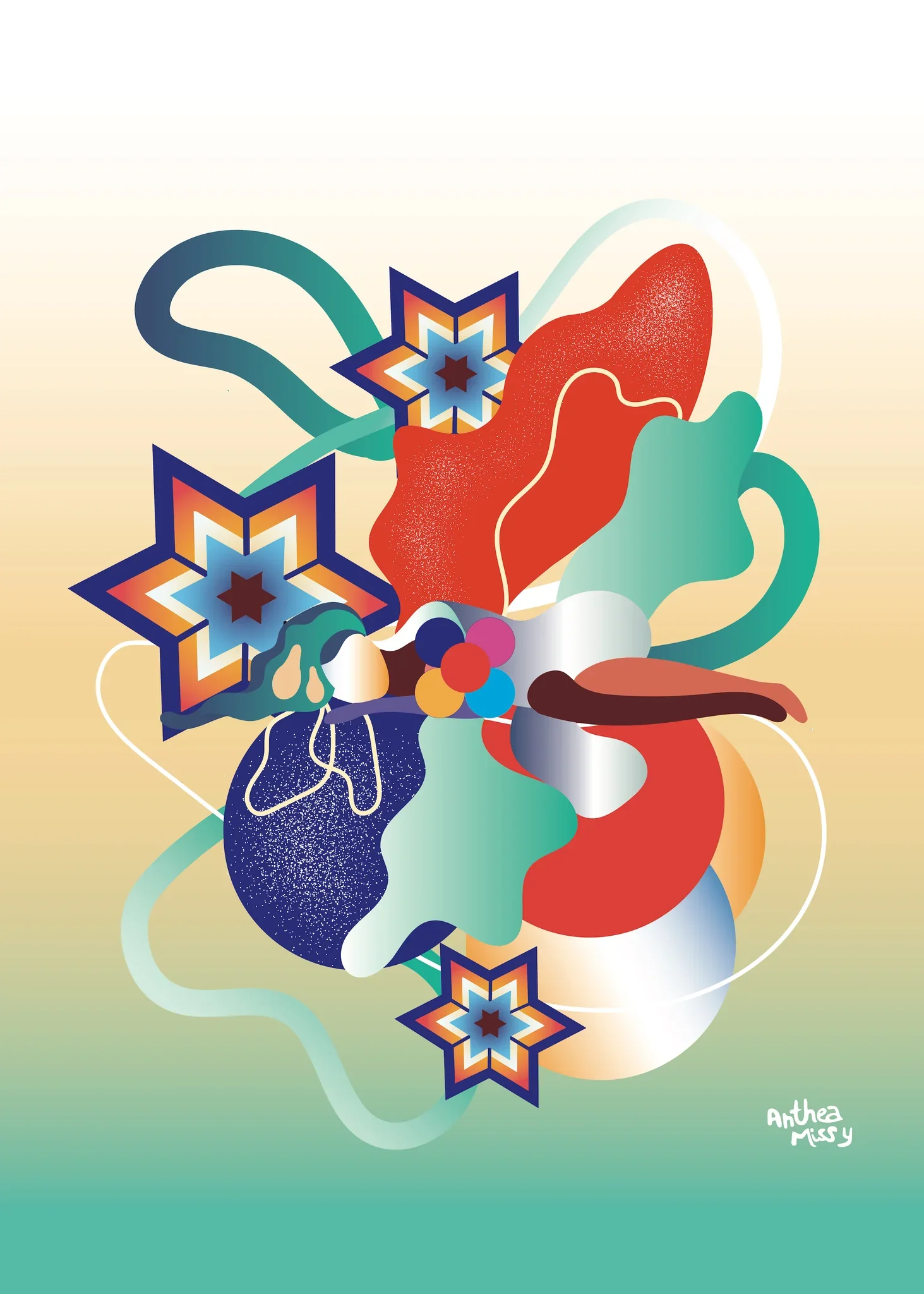 Anthea Missy 'Blossom' Print Available