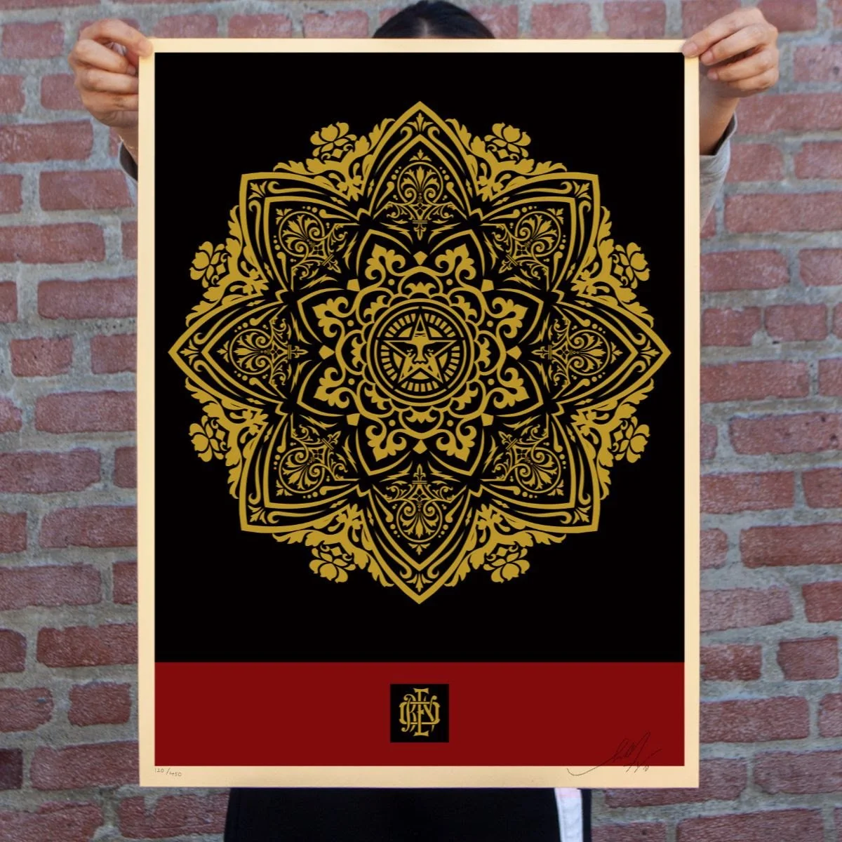 Shepard Fairey Obey 'Mandala Ornament' (Holiday) Print Re-Release Details