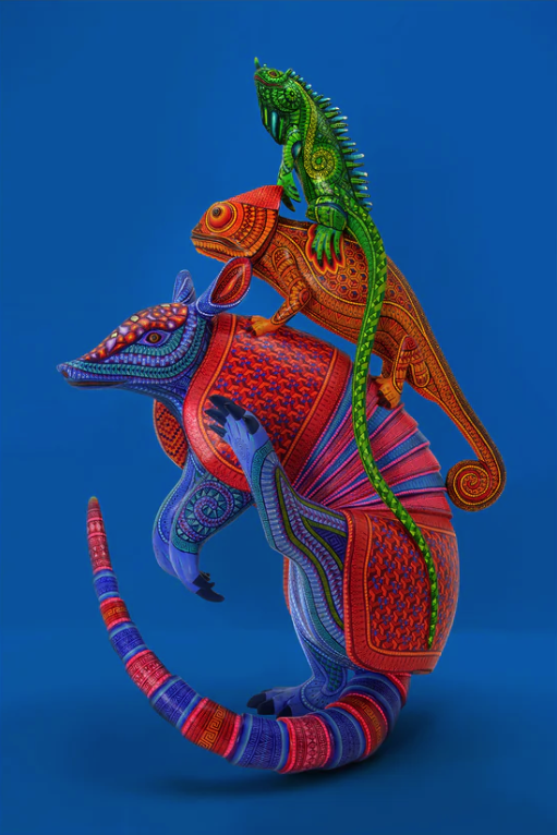 Jacobo And Maria Angeles 'Totem' Print Available