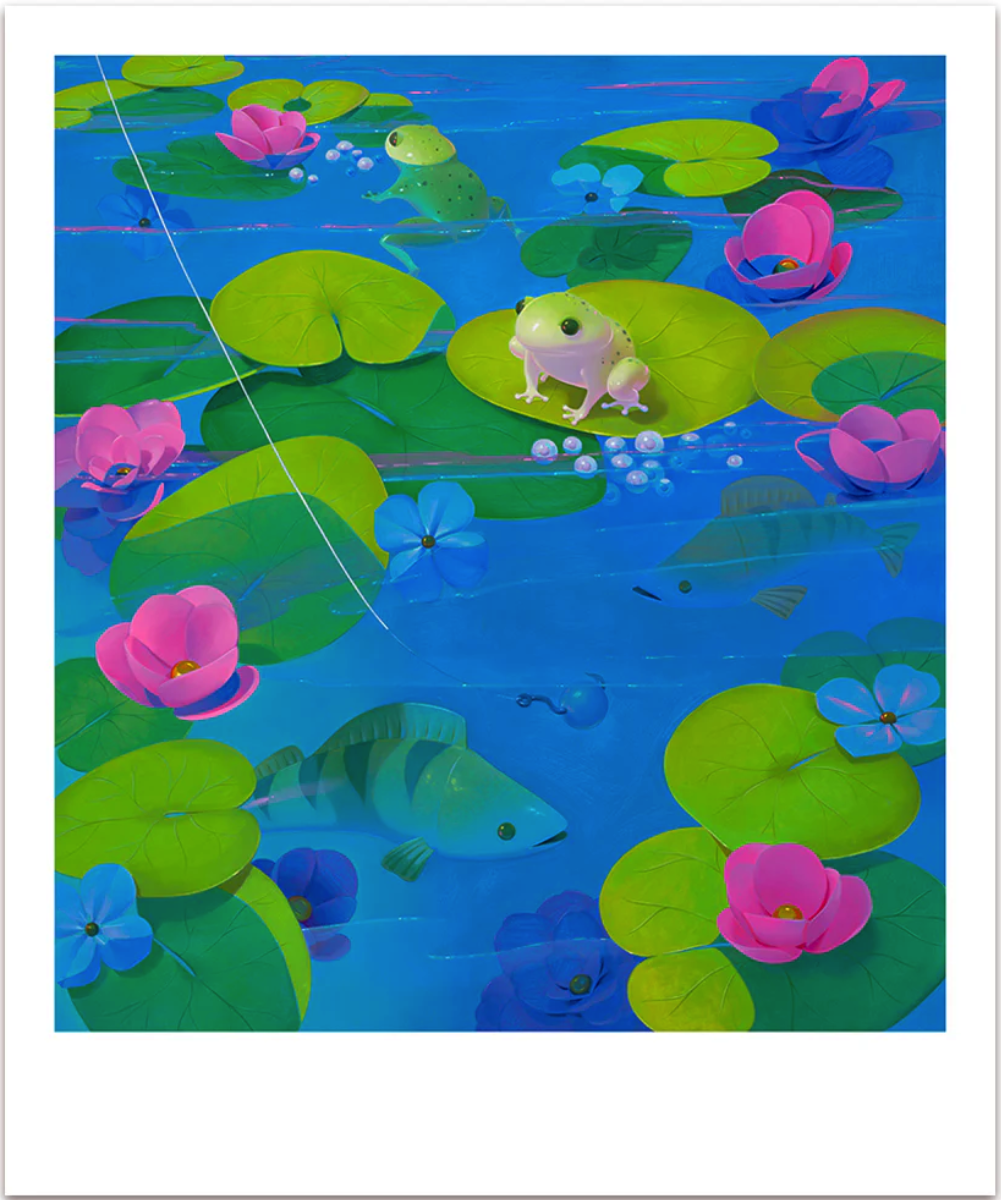 Megan Ellen MacDonald 'Trolling In The Shallows' Print Available