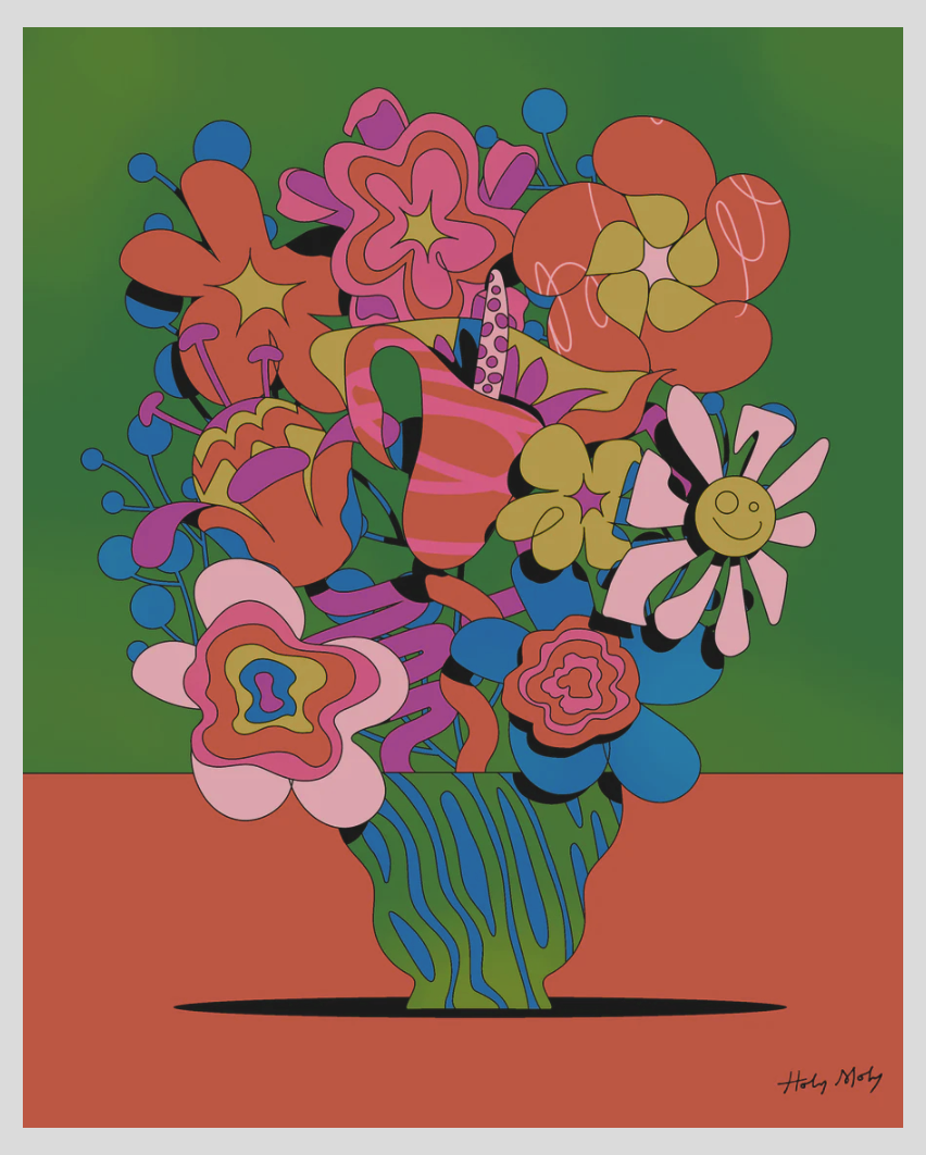 Holy Moly UK 'Bloom' Print Available