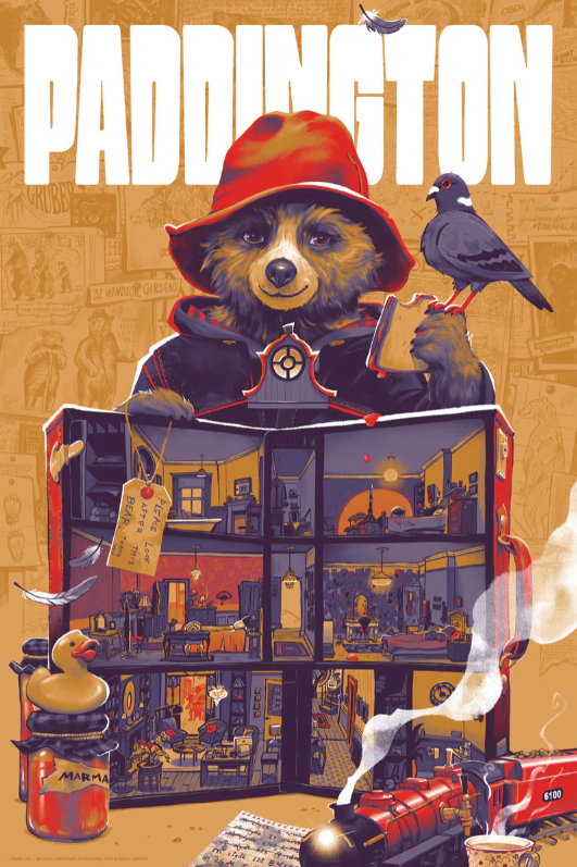 Izzy Burton 'Paddington' Print Available