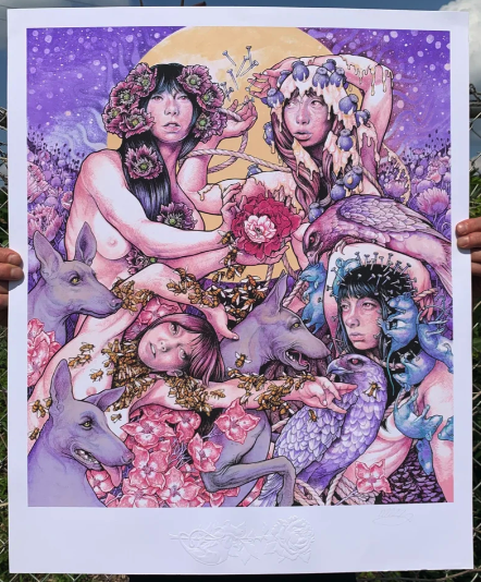 John Baizley 'Purple' Print Available