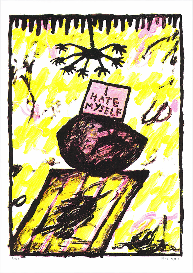 Daisy Parris 'I Hate Myself' Print Available