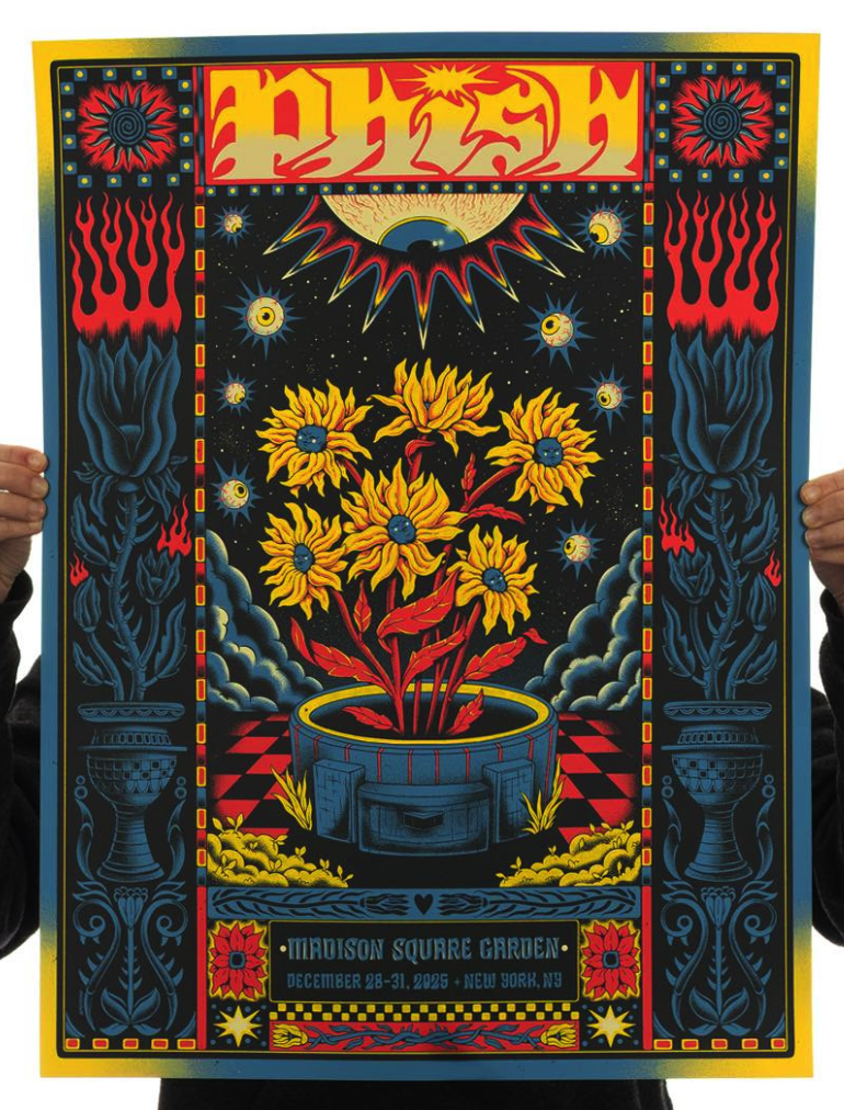 Amy Jean 'Phish' MSG NYE Print Available