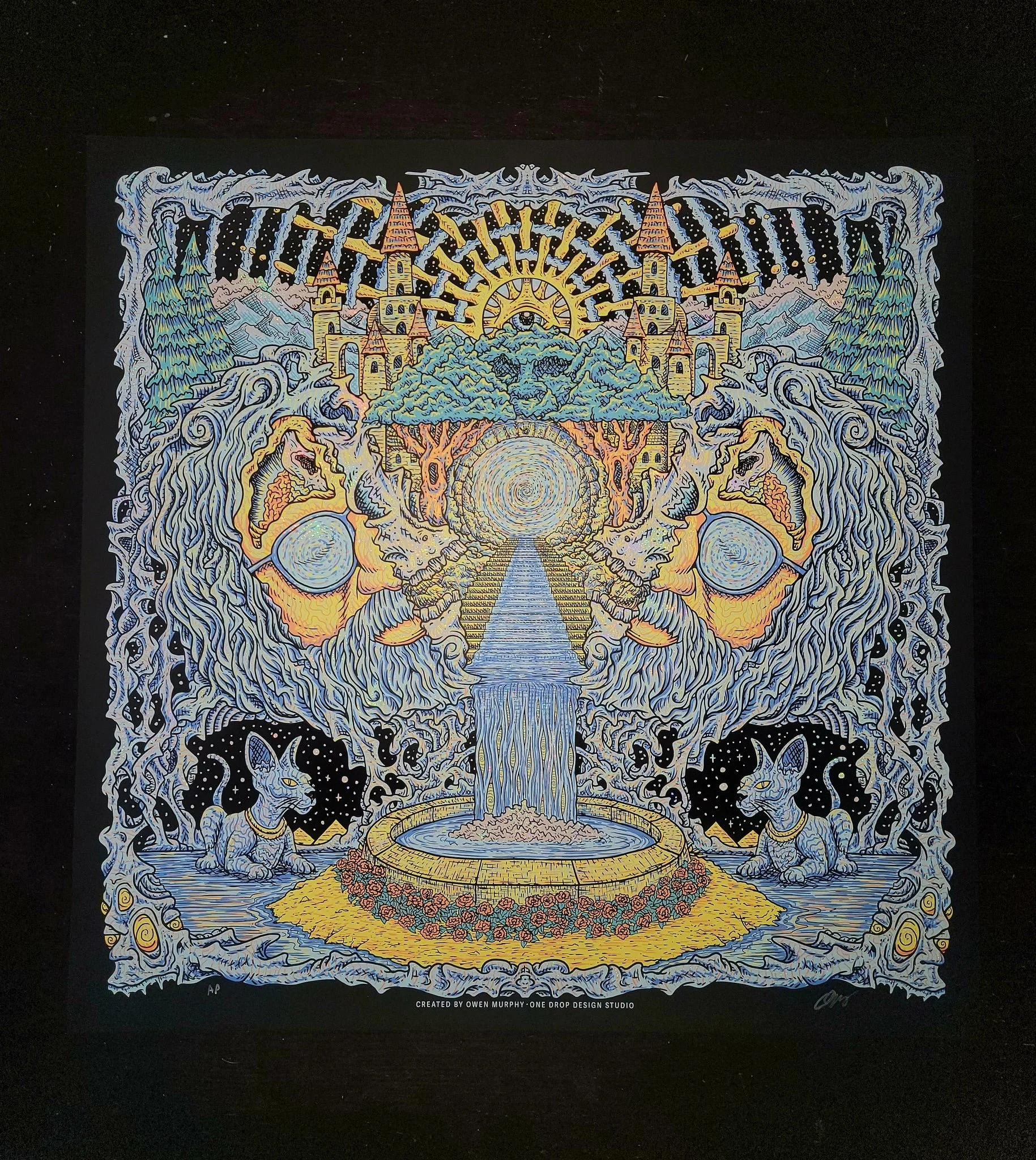 Owen Murphy 'Jerry Garcia (There Is A Road)' Print Available