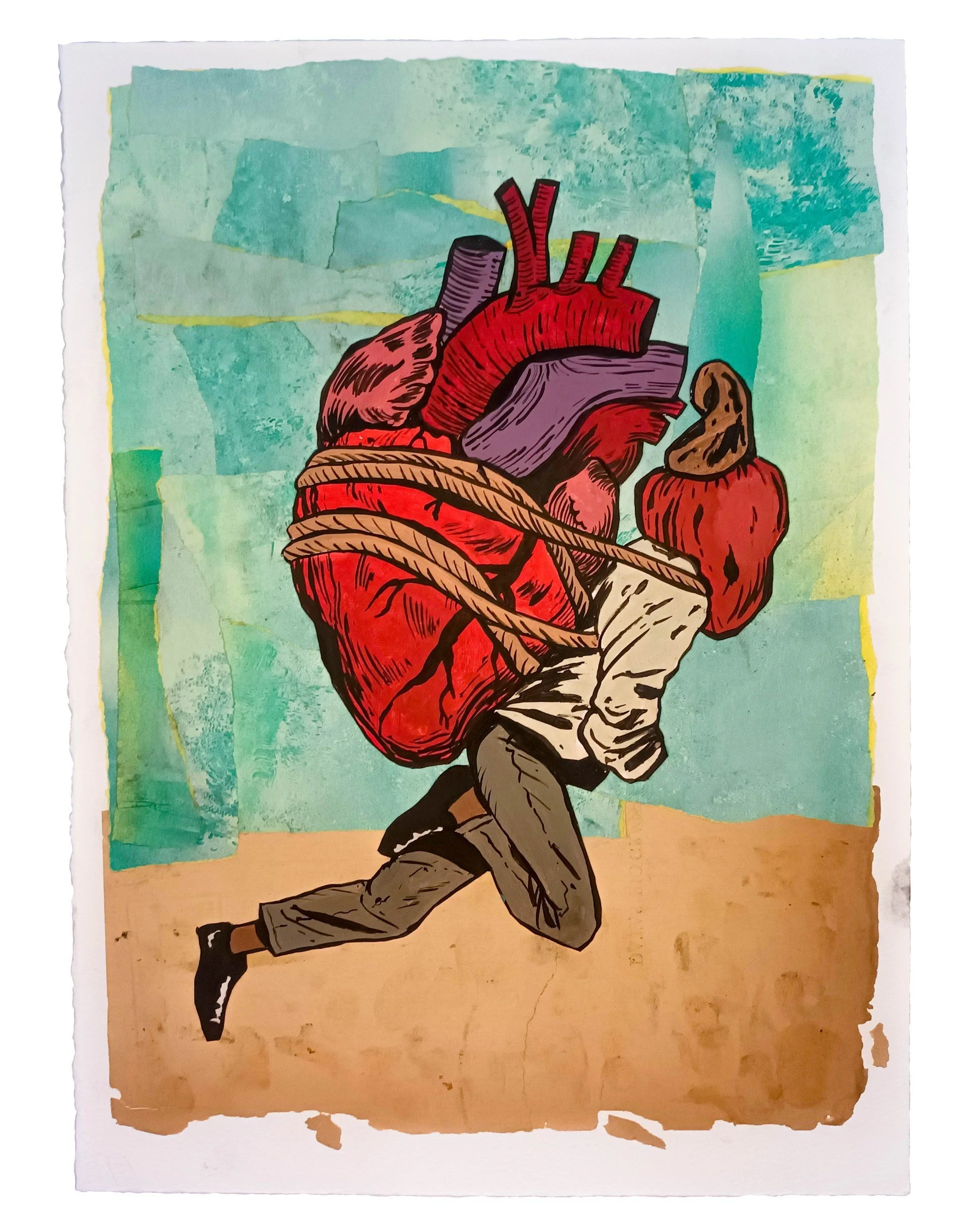 Diogo Rustoff 'Refugee' Original Available