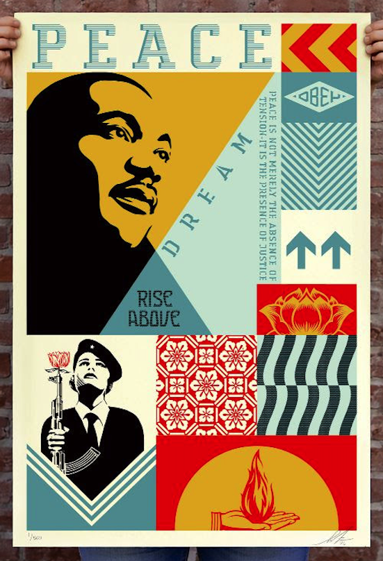Obey Shepard Fairey 'Dream Of Peace' Print Release Details