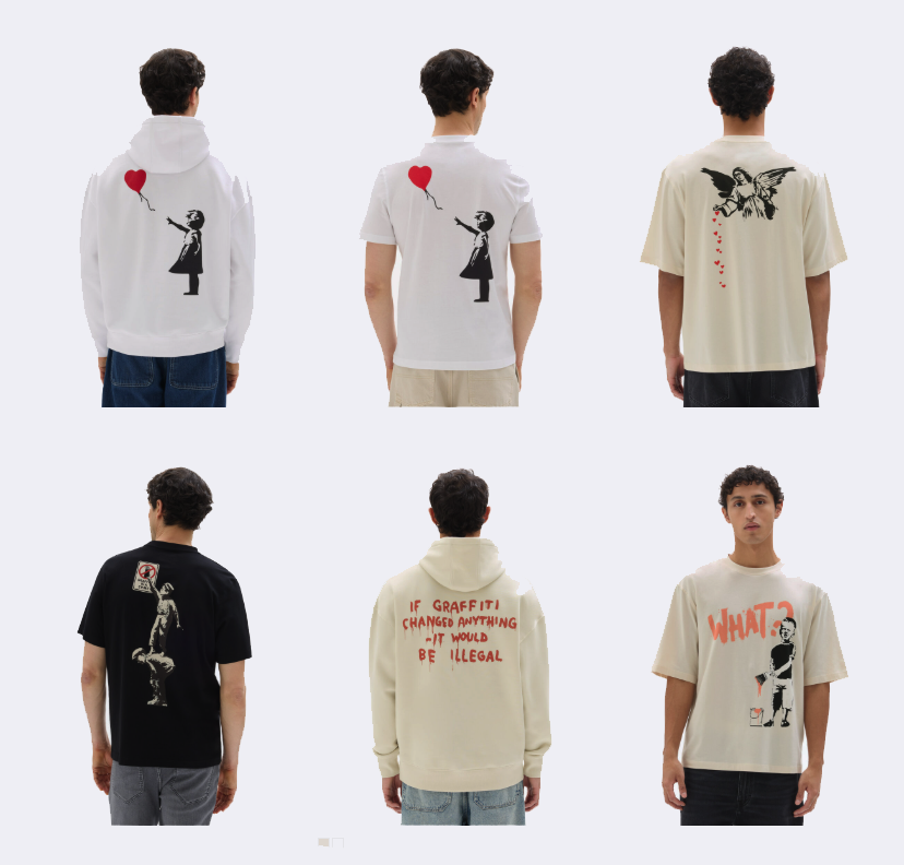 Banksy 'Sweatshirts + T-Shirts' Available