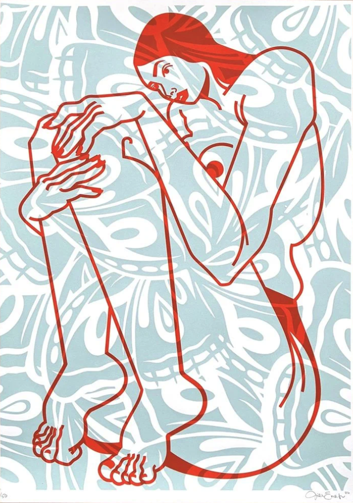 Jillian Evelyn 'Jaunt #116' Print Available