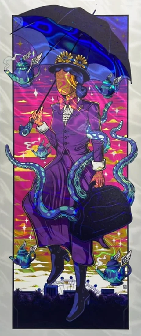 Jim Mazza 'Perfectly Trippy In Every Way' Print Available