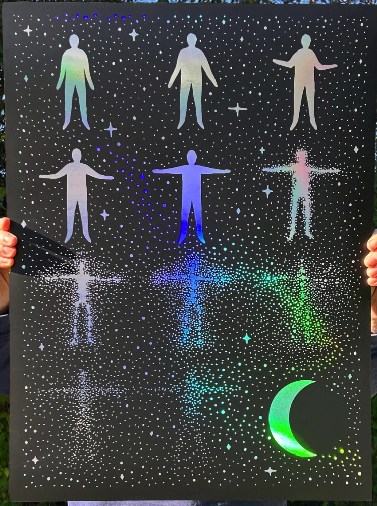 Evan M Cohen 'Stardust' Print Available