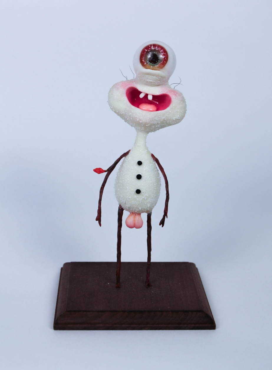 Pudding Bob 'Snowman' Sculpture Available