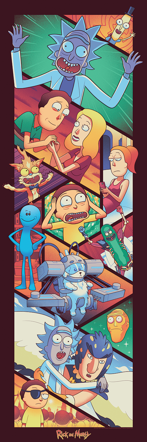 Joe Hogan 'Rick And Morty' Print Release Details