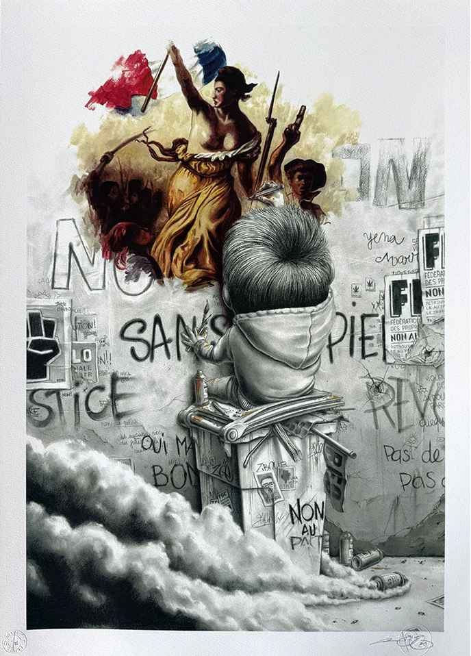 Pez 'Yellow Dress' Print With Sketch Release Details