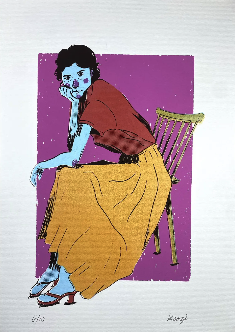 Omer Koozi 'Fading Hours' Print Available