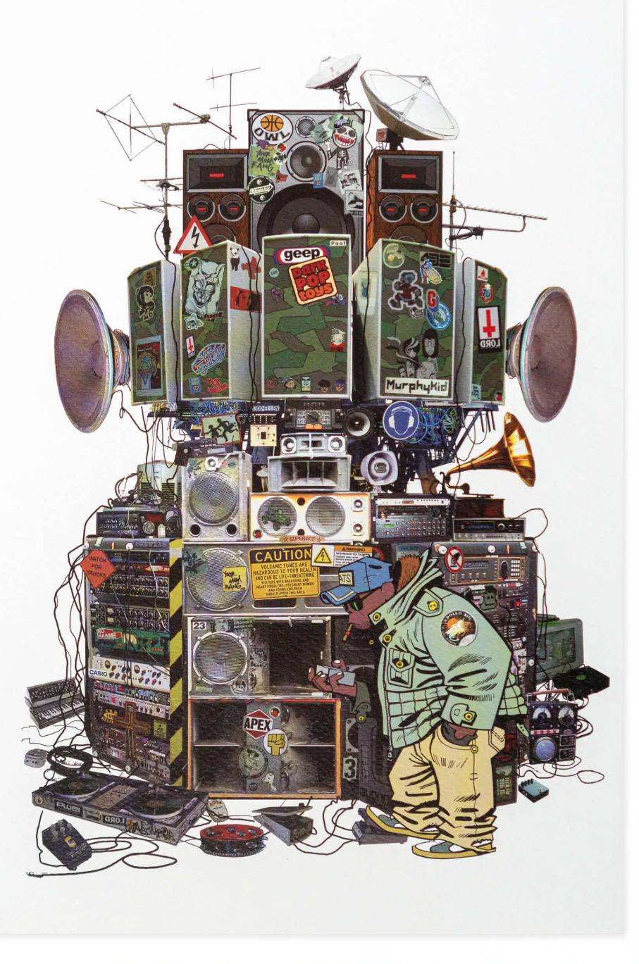 Jamie Hewlett 'Demon Days Live Opera House Manchester #2' Print Available