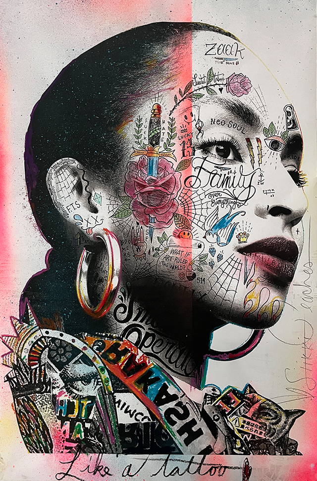 Stikki Peaches 'Sade' Print Available