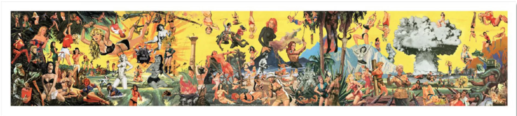 Pure Evil 'Sex And Moderate Violence' Mini Print Available