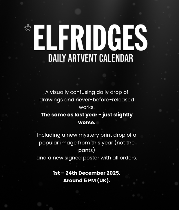 JBoy '*Elfridges 2025' Starts December 1st