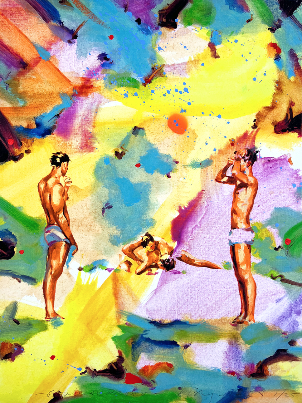 Norbert Bisky 'Generalprobe' Print Available