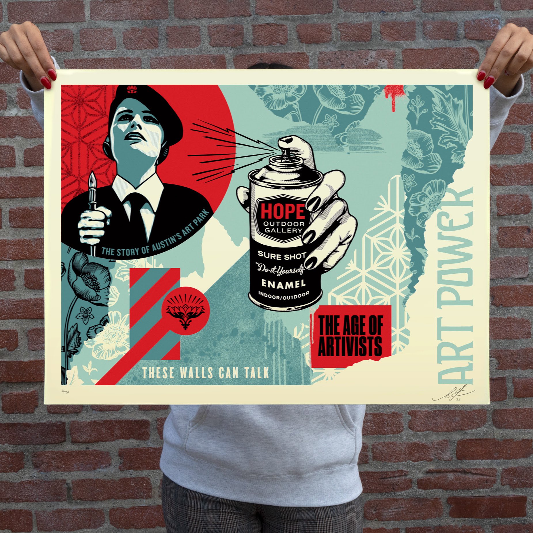Shepard Fairey Obey 'Hope Outdoor Gallery' Print Release Details