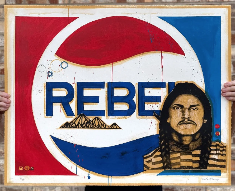 Carlos Ramirez 'Rebel' Print Available