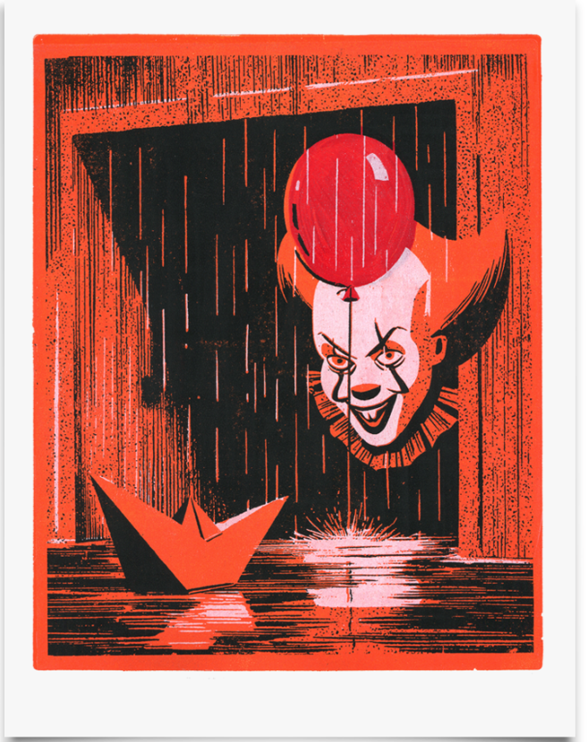 Junky Kid 'Pennywise' Print Available