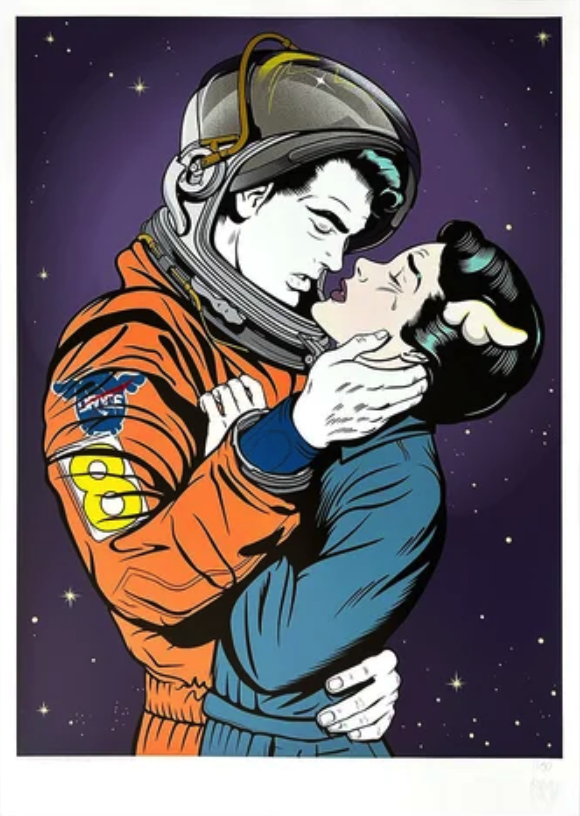 DFace 'Your Space Or Mine?' Print Available