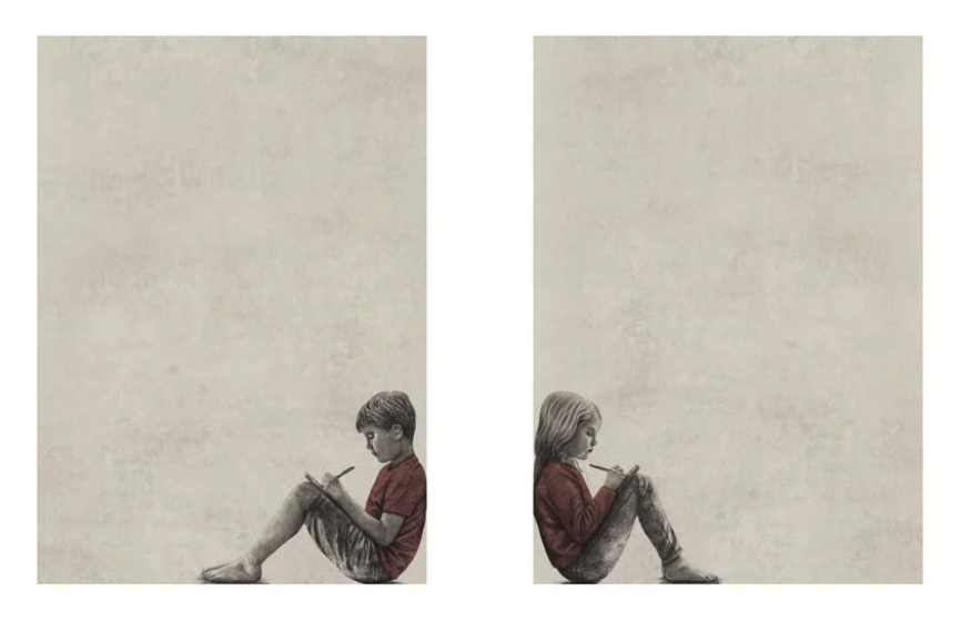 Andrew Scott 'Love Letters' Diptych Available