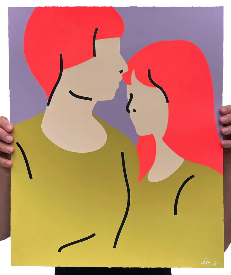 Satoshi Tamamura 'Vector Girls' Print Available