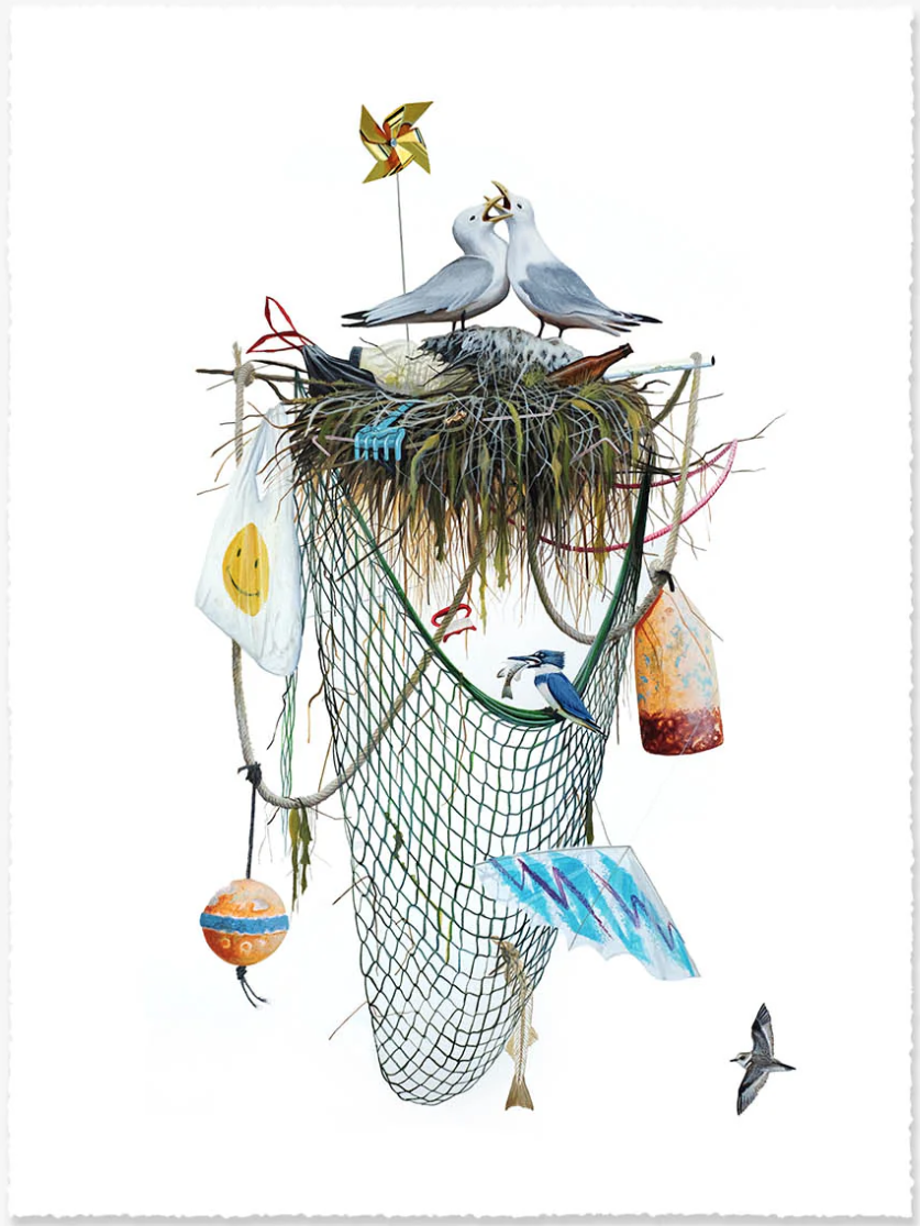 Chase Mullen 'Beach House' Print Available