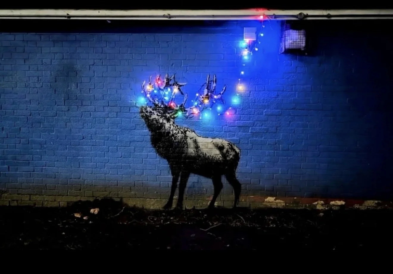Artist DNZ Takes Credit For 'Banksy' Reindeer Mural